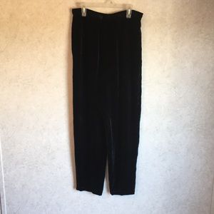 Eileen Fisher Silk Velvet Pants